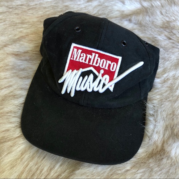 Marlboro Other - Marlboro Music Embroidered Strapback Hat